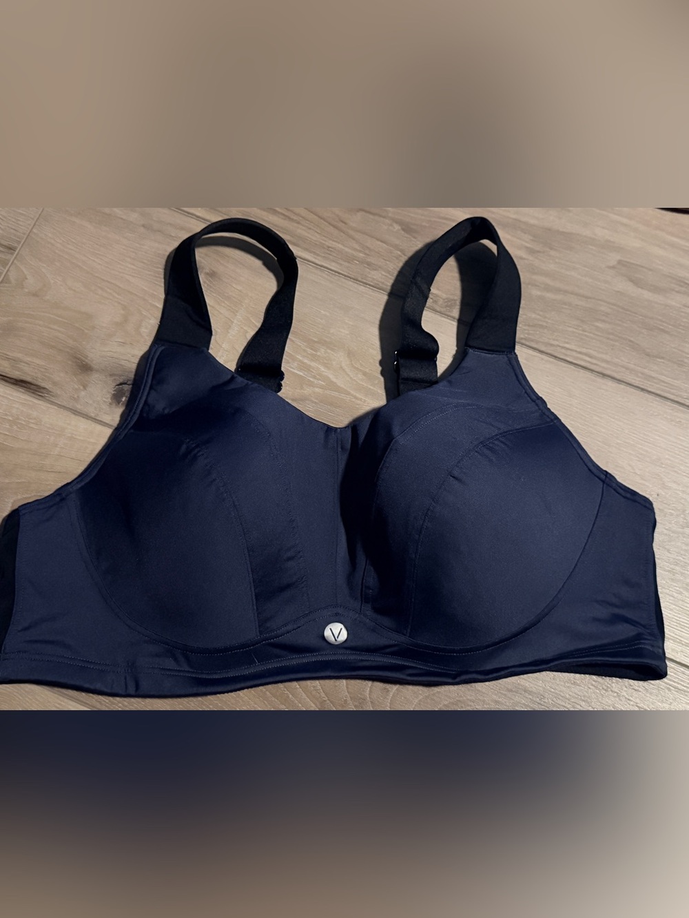 Lane Bryant Navy Wireless Full-Coverage Support Bra